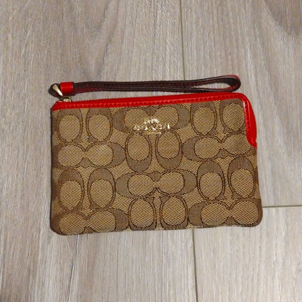 COACH wristlet